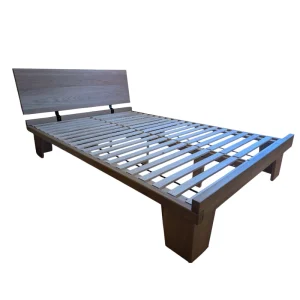 Cama Dojo con cabecero liso color natural 148